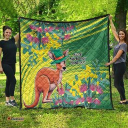 Aussie and Bloody Proud of It Quilt Happy Australia Day LT9