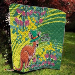 Aussie and Bloody Proud of It Quilt Happy Australia Day LT9