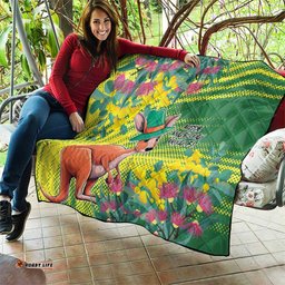 Aussie and Bloody Proud of It Quilt Happy Australia Day LT9