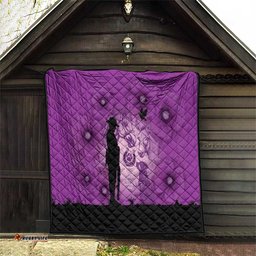 Australia Animals ANZAC Day Quilt Lest We Forget The Animals Too Purple Poppy LT14