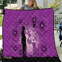 Australia Animals ANZAC Day Quilt Lest We Forget The Animals Too Purple Poppy LT14