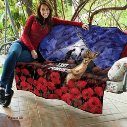 ANZAC Day Quilt Lest We Forget DT05