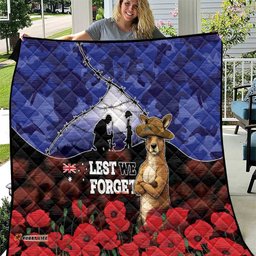ANZAC Day Quilt Lest We Forget DT05