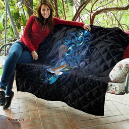 Aotearoa Matariki Quilt Maori Tribal with Silver Fern and Tui Bird Galaxy Style LT03