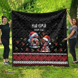 Aotearoa Six Seven Personalized Quilt New Zealand Funny Christmas LT9