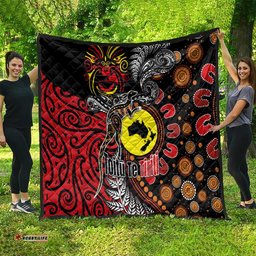 Aotearoa and Australia Toitu Te Tiriti Quilt Honour the Treaty - Stand Together Stand Stronger LT03