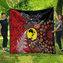 Aotearoa and Australia Toitu Te Tiriti Quilt Honour the Treaty - Te Tiriti Is Us LT03