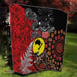 Aotearoa and Australia Toitu Te Tiriti Quilt Honour the Treaty - Te Tiriti Is Us LT03