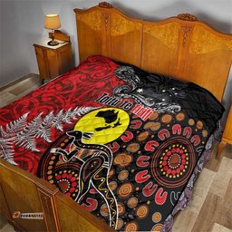 Aotearoa and Australia Toitu Te Tiriti Quilt Honour the Treaty - Te Tiriti Is Us LT03