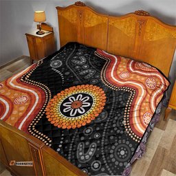 Australia Aboriginal Art Quilt Indigenous Proud LT14
