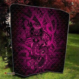 Aotearoa Maori Hei Tiki Quilt Mawhero Kowhaiwhai Puhoro Motif LT9