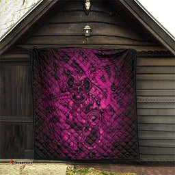 Aotearoa Maori Hei Tiki Quilt Mawhero Kowhaiwhai Puhoro Motif LT9