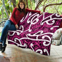 Aotearoa Maori Kowhaiwhai Quilt Mawhero Puhoro and Patiki LT9