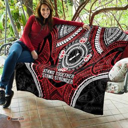 Aotearoa Proud To Be Maori Quilt New Zealand Fight Together LT9