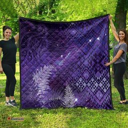 Aotearoa Taniko Matariki Quilt Cosmic Violet LT7