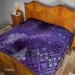 Aotearoa Taniko Matariki Quilt Cosmic Violet LT7