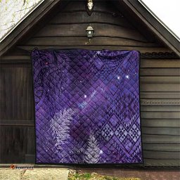 Aotearoa Taniko Matariki Quilt Cosmic Violet LT7