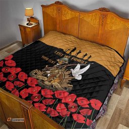 Australia ANZAC Day Personalised Quilt Honouring The Animals That Served LT9
