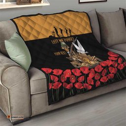 Australia ANZAC Day Personalised Quilt Honouring The Animals That Served LT9
