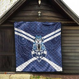 AFL Cats Football Personalised Quilt Final Geelong Premiers Trophy Aboriginal LT14