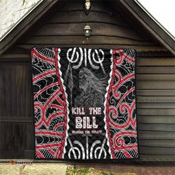 Aotearoa Waitangi Day Quilt Maori Warrior Tribal Tattoo LT05