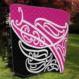 All Pink New Zealand Kowhai Ngutukak Quilt LT9