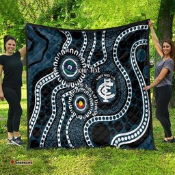 Carlton NAIDOC Week 2026 Personalised Quilt 50 Years of Deadly Aboriginal Art LT14