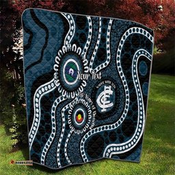 Carlton NAIDOC Week 2026 Personalised Quilt 50 Years of Deadly Aboriginal Art LT14