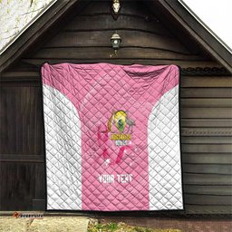 Custom Bowls Australia Breast Cancer Quilt Pink Ribbon Aussie Map With Kangaroo Emu LT14