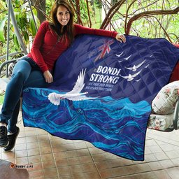 Bondi Beach Pray For Australia Quilt LT9