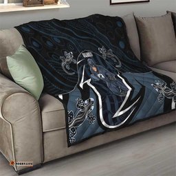 Carlton Navy Quilt Captain With Aboriginal Art DT05