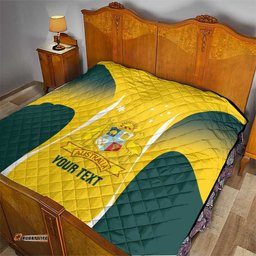 Custom Australia Cricket Quilt Go Champions Aussie LT14