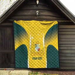 Custom Australia Cricket Quilt Go Champions Aussie LT14