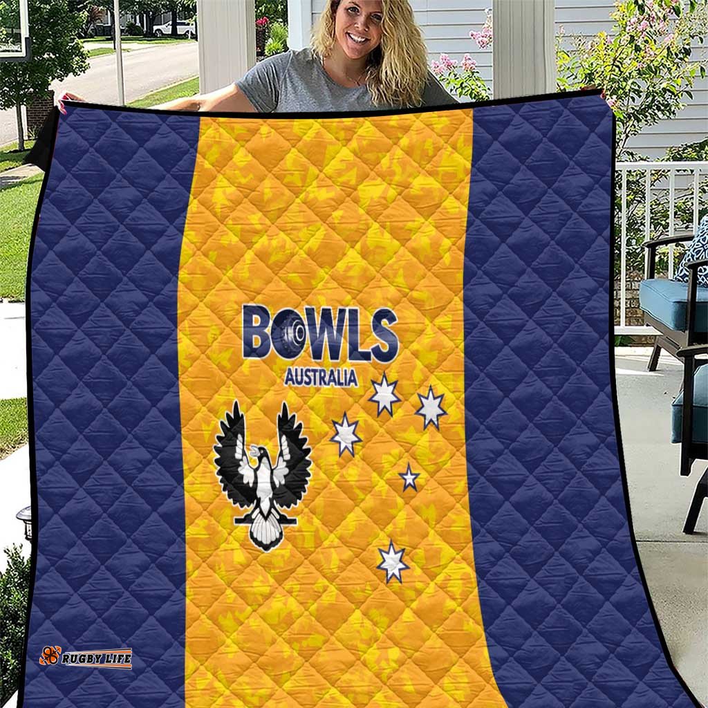 Australian South Australia Lawn Bowls Quilt Aussie Minimalist Style LT9