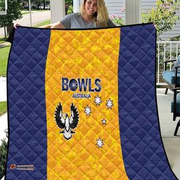 Australian South Australia Lawn Bowls Quilt Aussie Minimalist Style LT9