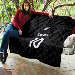 Custom Aotearoa Rugby Quilt The Blacks-Sporty T90 Style LT03