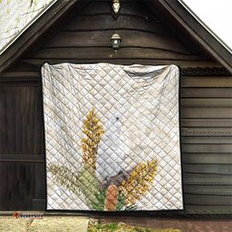 Australia Little Corella Quilt Cacatua Sanguinea Western Grevillea Aboriginal Art LT14