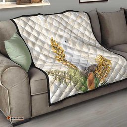 Australia Little Corella Quilt Cacatua Sanguinea Western Grevillea Aboriginal Art LT14