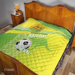 Custom Australia Soccer 2026 Quilt Come On Matildas LT14
