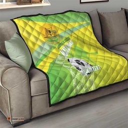 Custom Australia Soccer 2026 Quilt Come On Matildas LT14