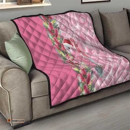 Australia Pink Galah Christmas Quilt Falalalala Galalah Bottlebrush Aboriginal Art LT14