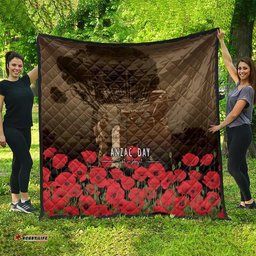 Australia - New Zealand ANZAC Lone Pine Quilt The Last Post LT7