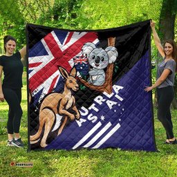 Australia Kangaroo Koala Together Quilt Special Edition LT01