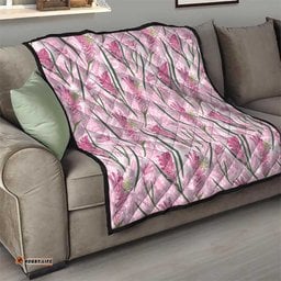 Australia Kangaroo Paws Quilt Aussie Native Flowers Indigenous Art LT14