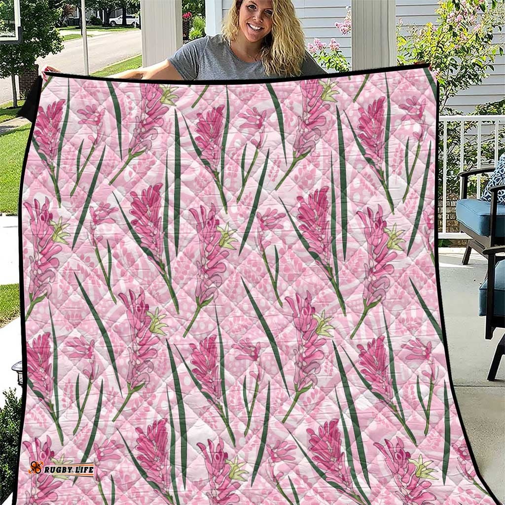 Australia Kangaroo Paws Quilt Aussie Native Flowers Indigenous Art LT14