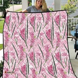 Australia Kangaroo Paws Quilt Aussie Native Flowers Indigenous Art LT14