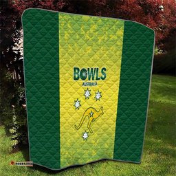 Australian Kangaroo Lawn Bowls Quilt Aussie Minimalist Style LT9