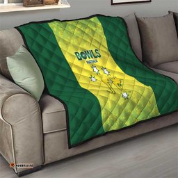 Australian Kangaroo Lawn Bowls Quilt Aussie Minimalist Style LT9