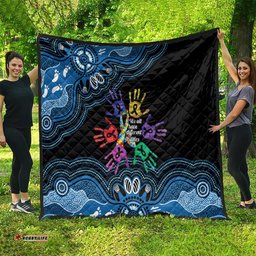 Autism Awareness Australia Indigenous Quilt We All Have Different Abilities LT14