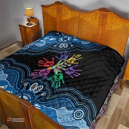 Autism Awareness Australia Indigenous Quilt We All Have Different Abilities LT14